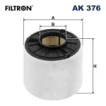 Filtron Hava Filtresi – AK376 / OEM 8W0133843A
