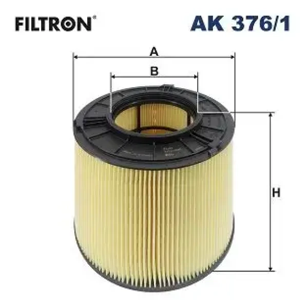 Filtron Hava Filtresi – AK376/1 / OEM 8W0133843C