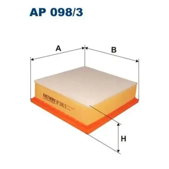 Filtron Hava Filtresi – AP098/3 / OEM 51830174 ürün görseli