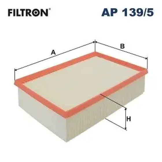 Filtron Hava Filtresi – AP139/5 / OEM 5Q0129620B ürün görseli