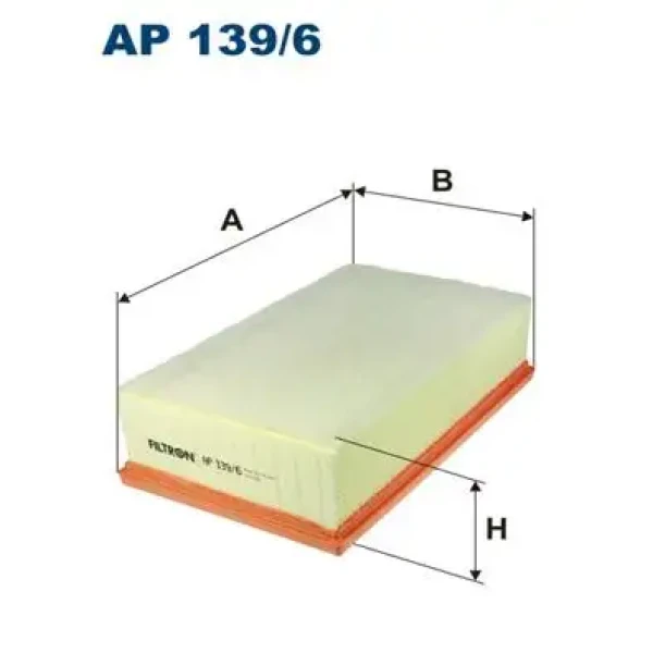 Filtron Hava Filtresi – AP139/6 / OEM 5QM129620A