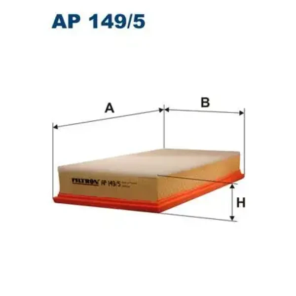 Filtron Hava Filtresi – AP149/5 / OEM 1J0129620A