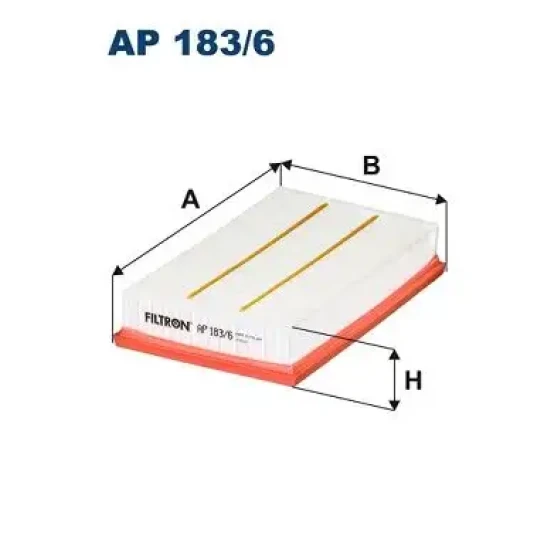 Filtron Hava Filtresi – AP183/6 / OEM 5Q0129607BD ürün görseli