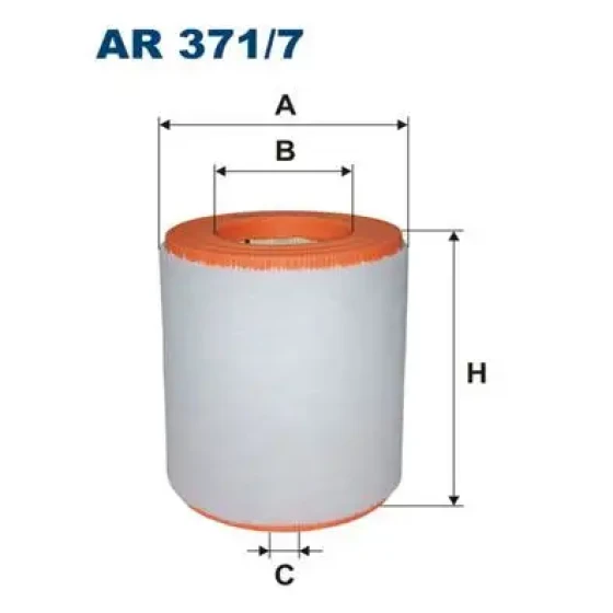 Filtron Hava Filtresi – AR371/7 / OEM 4G0133843 ürün görseli