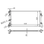 ORIS Radyatör – BAU063016 / OEM 6R0121253