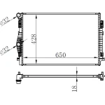 ORIS Radyatör – BVW035018 / OEM 5Q0121251EQ