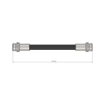 CAVO Arka Fren Hortumu – C800544A / OEM 6X0611775