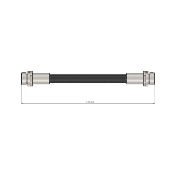 CAVO Arka Fren Hortumu – C800544A / OEM 6X0611775