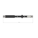 CAVO Ön Fren Hortumu – C900416A / OEM 8E0611707G