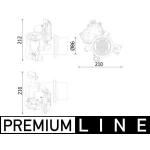 Mahle EGR Soğutucusu – CE20000P / OEM 4L131512AG