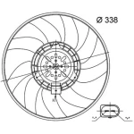 Mahle Fan Motoru – CFF33000S / OEM 8K0959455Q
