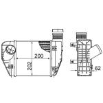 Mahle Turbo Radyatörü – CI423000S / OEM 4F0145805S