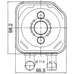 Mahle Motor Yağ Soğutucu – CLC165000S / OEM 059117021B