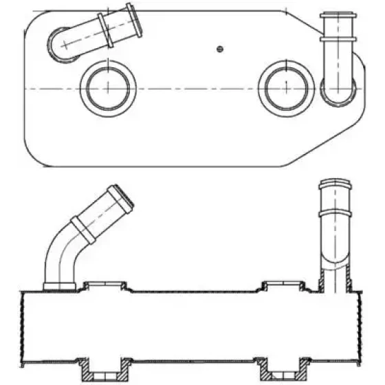 Mahle Şanzıman Yağ Soğutucu – CLC178000S / OEM 096409061D ürün görseli