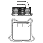 Mahle Motor Yağ Soğutucu – CLC2000S / OEM 03F117021A