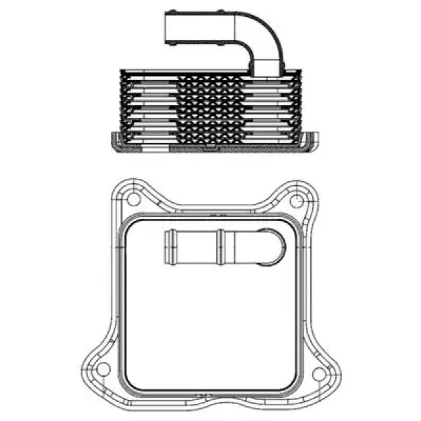 Mahle Motor Yağ Soğutucu – CLC2000S / OEM 03F117021A