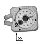 Mahle Motor Yağ Soğutucu – CLC45000S / OEM 068117021BX