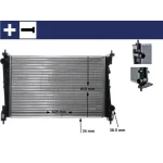 Mahle Radyatör – CR1112000S / OEM 55703927