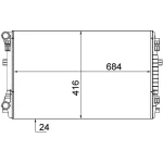 Mahle Radyatör – CR2054001S