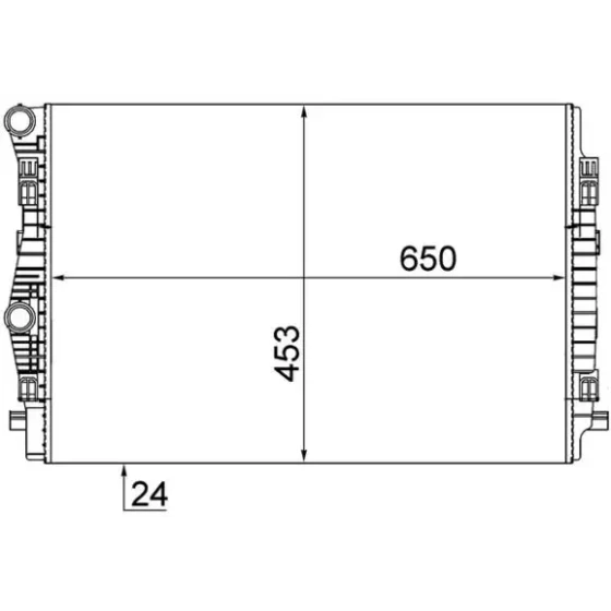 Mahle Radyatör – CR2055001S / OEM 5WA121251D ürün görseli