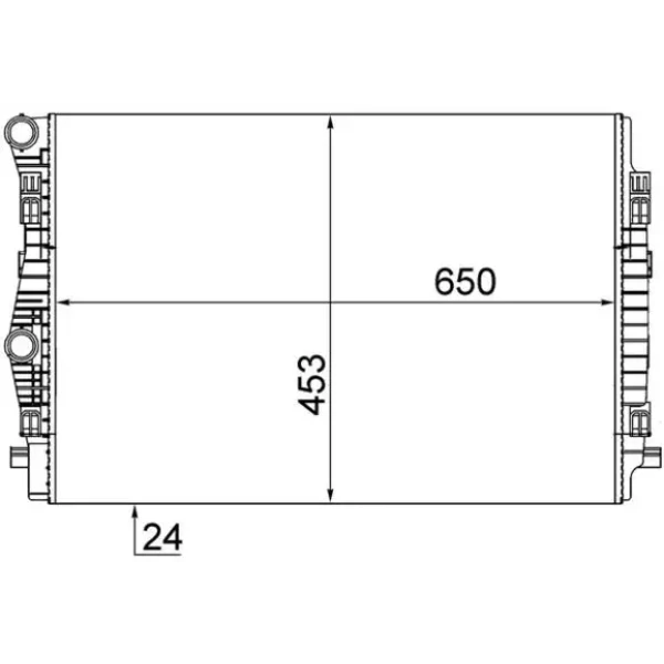 Mahle Radyatör – CR2055001S / OEM 5WA121251D