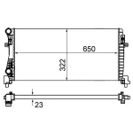 Mahle Radyatör – CR2057000S / OEM 5Q0121251EC