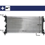 Mahle Radyatör – CR2081000S / OEM 6R0121253A