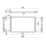 Mahle Radyatör – CR2179000S / OEM 8W0121251L