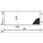 Mahle Radyatör – CR368001S / OEM 1J0121253AD