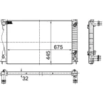 Mahle Radyatör – CR789000S / OEM 4F0121251AF