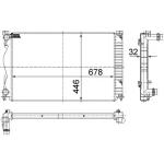 Mahle Radyatör – CR977000S / OEM 4F0121251Q