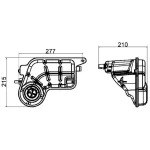 Mahle Yedek Su Deposu – CRT20000S / OEM 4F0121403N