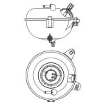 Mahle Yedek Su Deposu – CRT21000S / OEM 5Q0121407G