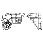 Mahle Yedek Su Deposu – CRT81001S / OEM 4F0121403B