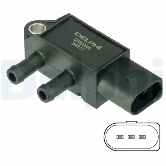 Delphi Egzoz Basınç Sensörü – DPS00020 / OEM 03L906051B ürün görseli