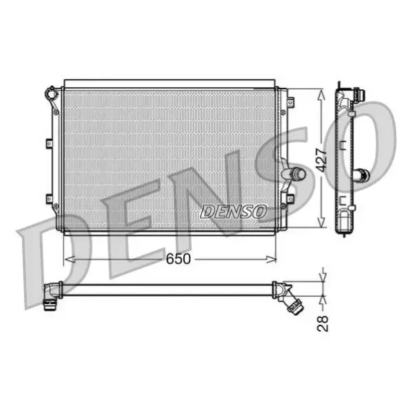 Denso Radyatör – DRM32017