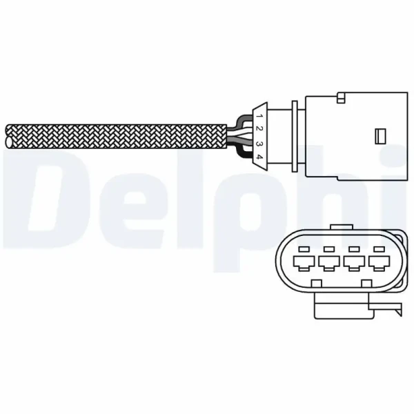 Delphi Oksijen Sensörü – ES20289-12B1 / OEM 06A906262BS