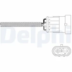 Delphi Oksijen Sensörü – ES20302-12B1 / OEM 46418568