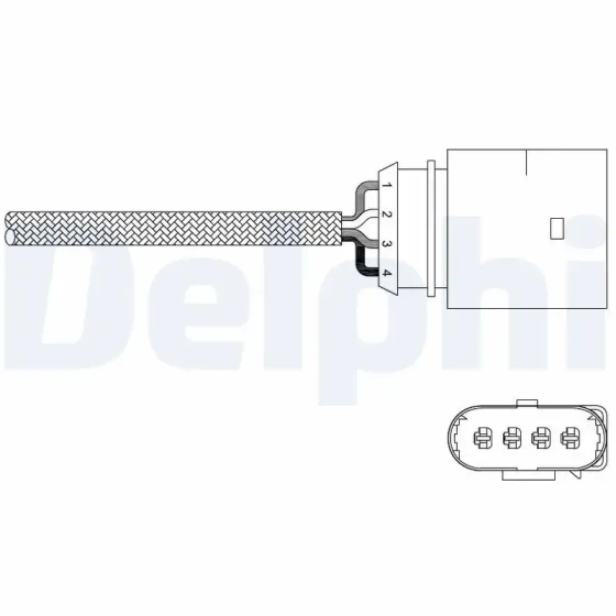 Delphi Oksijen Sensörü – ES20338-12B1 / OEM 058906265B ürün görseli