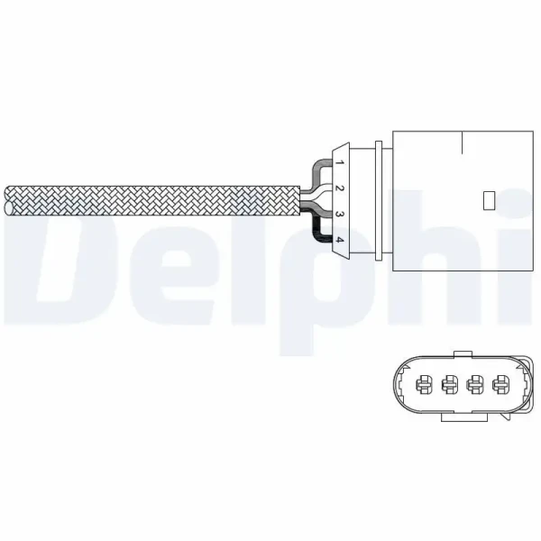 Delphi Oksijen Sensörü – ES20338-12B1 / OEM 058906265B