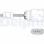 Delphi Oksijen Sensörü – ES20348-12B1 / OEM 06A906262AM