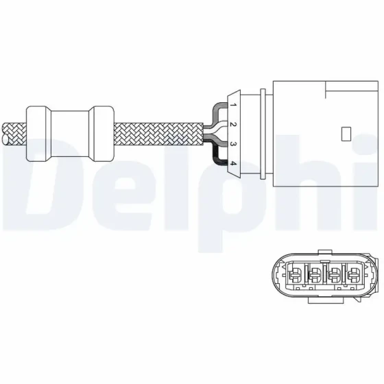 Delphi Oksijen Sensörü – ES20348-12B1 / OEM 06A906262AM ürün görseli