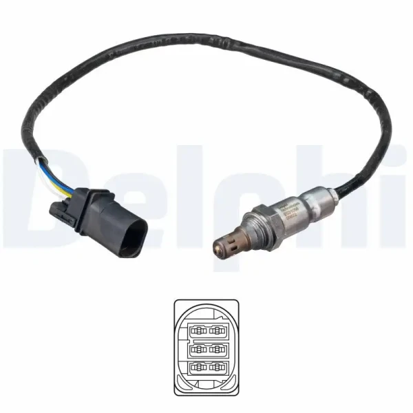 Delphi Oksijen Sensörü – ES21056-12B1 / OEM 04L906262AD