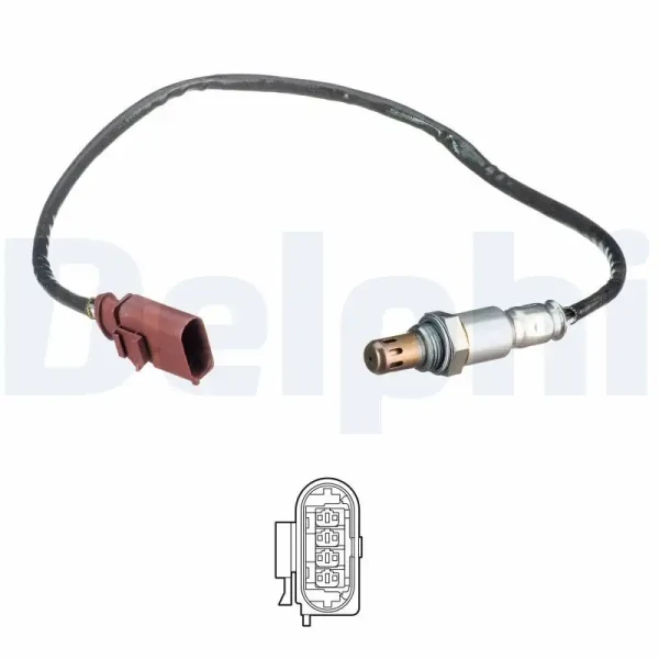 Delphi Oksijen Sensörü – ES21089-12B1 / OEM 04E906262