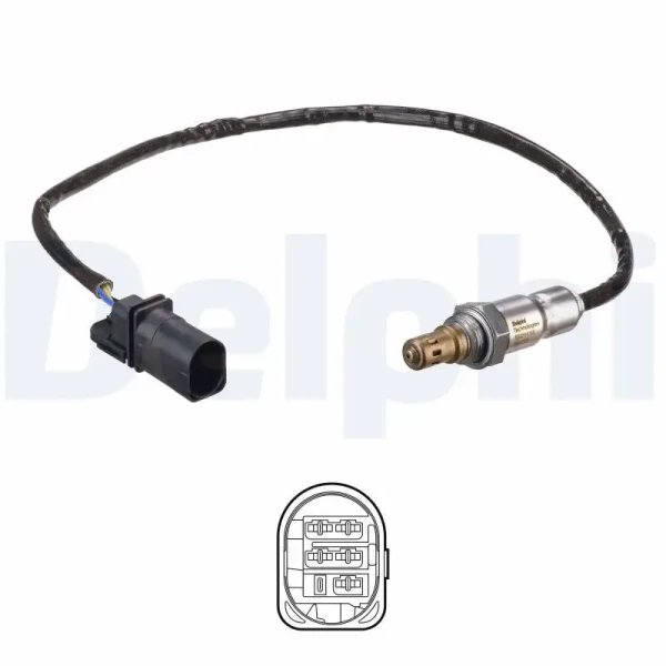 Delphi Oksijen Sensörü – ES21114-12B1 / OEM 04E906262CR