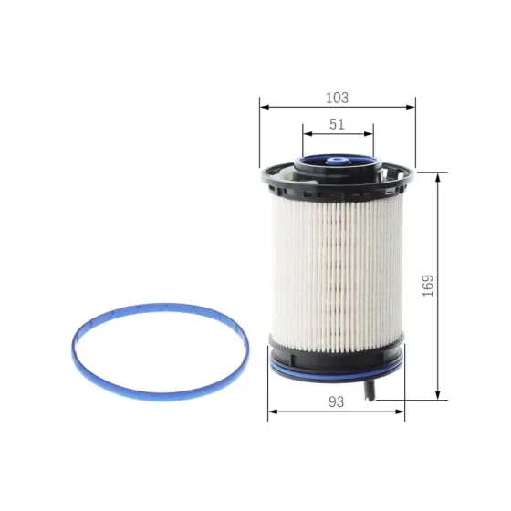 Bosch Yakıt Filtresi – F026402207 / OEM 4M0127434H ürün görseli