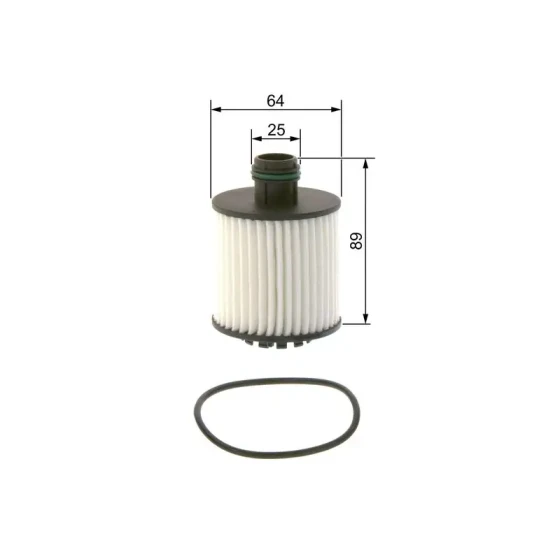 Bosch Yağ Filtresi – F026407259 / OEM K6000626025 ürün görseli