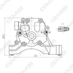 GMB Yağ Pompası – GOAS-70A / OEM 03C115105L