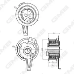 GMB Triger Gergi Rulmanı – GTB0950