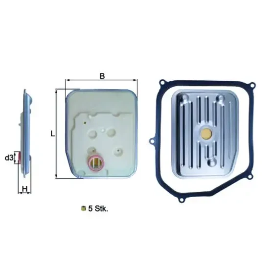 Mahle Şanzıman Filtresi – HX147KIT / OEM 098321370 ürün görseli